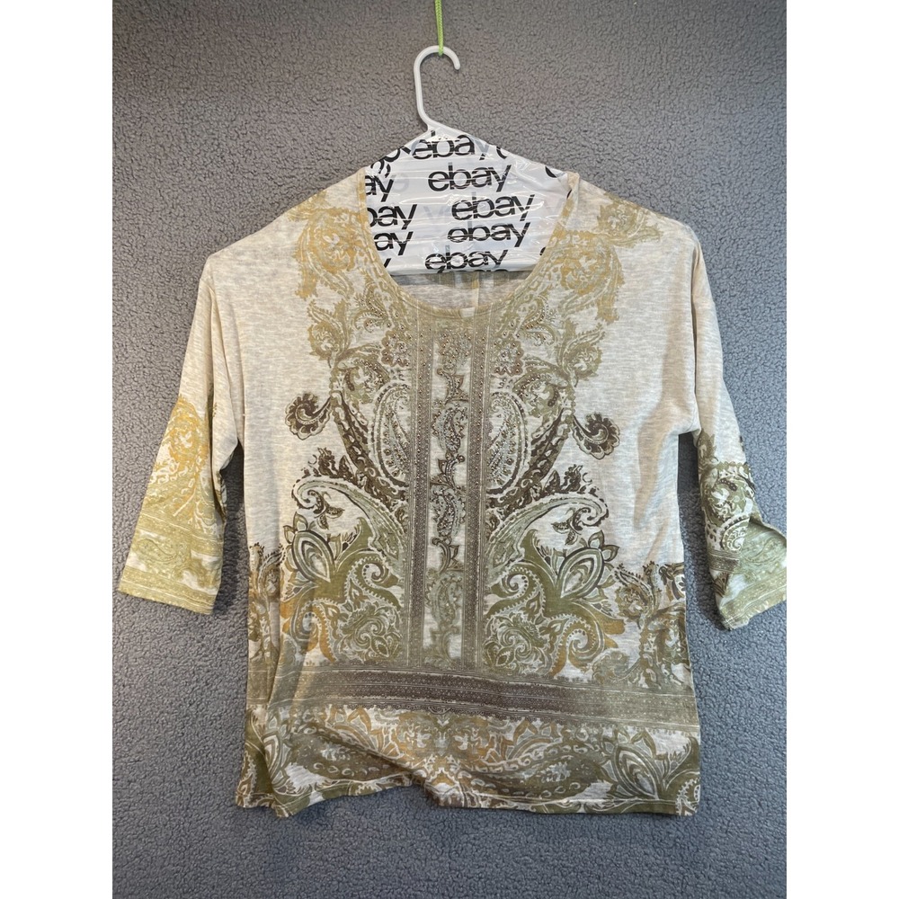 CB Established 1962 Women's Size XL Long Sleeve Floral
